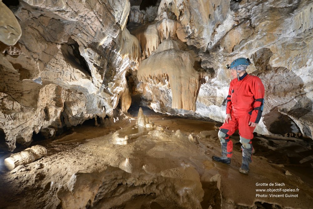 Visite de la Grotte de Siech à Saurat